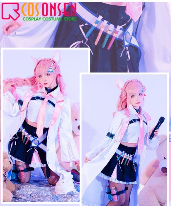 画像4: 【25％OFF】ホロライブ hololive 博衣こより コスプレ衣装