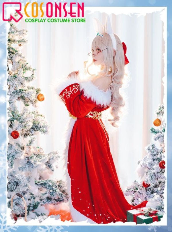 画像3: ウマ娘 プリティーダービー 聖なる夜に重なるキセキ ノエルージュ・キャロル ビワハヤヒデ コスプレ衣装