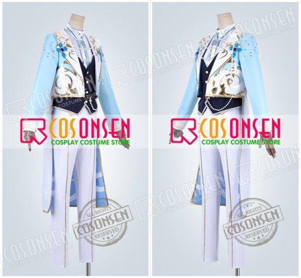 画像3: 【25%OFF】あんさんぶるスターズ あんスタ 交響*祝福のマグノリア 伏見弓弦 コスプレ衣装