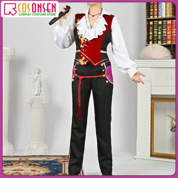 画像5: 【25%OFF】あんさんぶるスターズ あんスタ 月光奇譚 紅月 鬼龍紅郎 コスプレ衣装