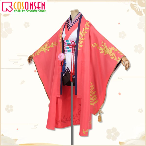 画像3: 【25%OFF】鬼滅の刃 主人公 竈門禰豆子 陰陽師コラボレーション コスプレ衣装