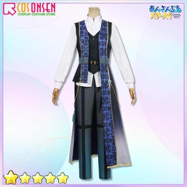 画像5: 【25%OFF】あんさんぶるスターズ! あんスタ SHUFFLE×静寂の黒雪 Noir Neige 朔間兄弟 朔間零 朔間凛月 コスプレ衣装