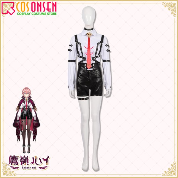 画像4: 【25%OFF】ホロライブ hololive 6期生  鷹嶺ルイ コスプレ衣装