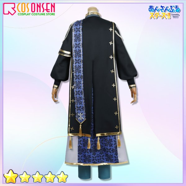 画像4: 【25%OFF】あんさんぶるスターズ! あんスタ SHUFFLE×静寂の黒雪 Noir Neige 朔間兄弟 朔間零 朔間凛月 コスプレ衣装