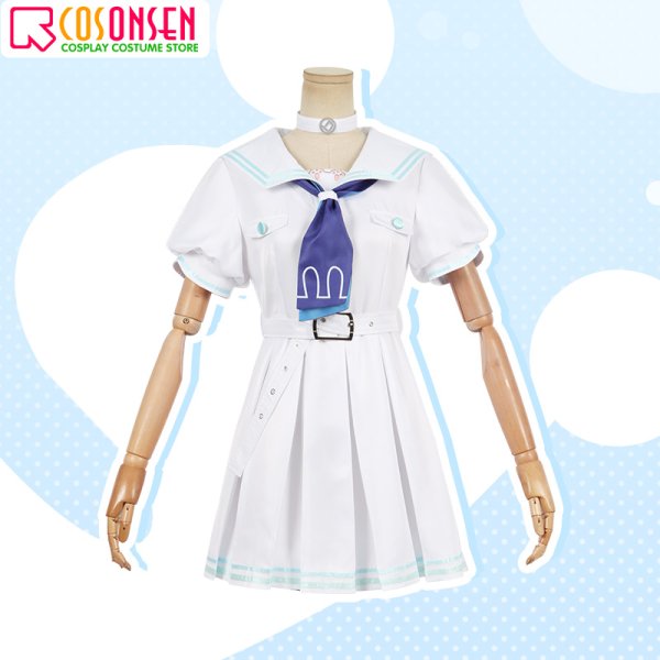 画像5: 【25%OFF】ホロライブ hololive 3期生 兎田ぺこら 新衣装 セーラー服 コスプレ衣装