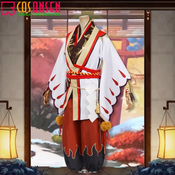 画像3: 【25%OFF】鬼滅の刃 竈門炭治郎 陰陽師コラボレーション コスプレ衣装