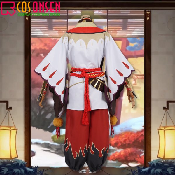 画像5: 【25%OFF】鬼滅の刃 竈門炭治郎 陰陽師コラボレーション コスプレ衣装