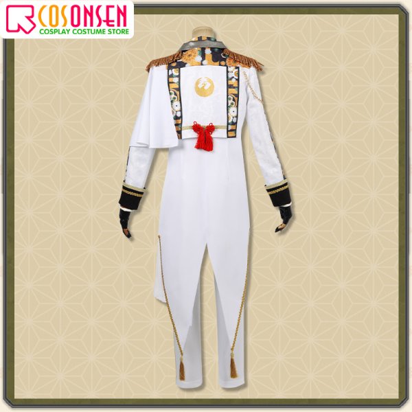 画像7: 刀剣乱舞 ミュージカル 静かの海のパライソ 鶴丸国永 二部衣装 コスプレ衣装