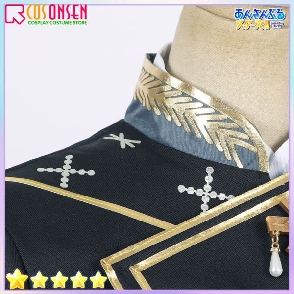 画像12: 【25%OFF】あんさんぶるスターズ! あんスタ SHUFFLE×静寂の黒雪 Noir Neige 朔間兄弟 朔間零 朔間凛月 コスプレ衣装