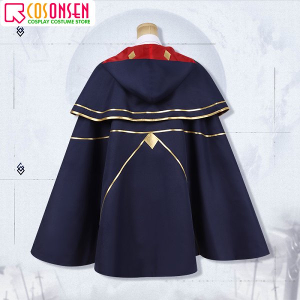 画像4: Fate/Grand Order FGO アルトリア・キャスター コスプレ衣装 霊基再臨 第2段階