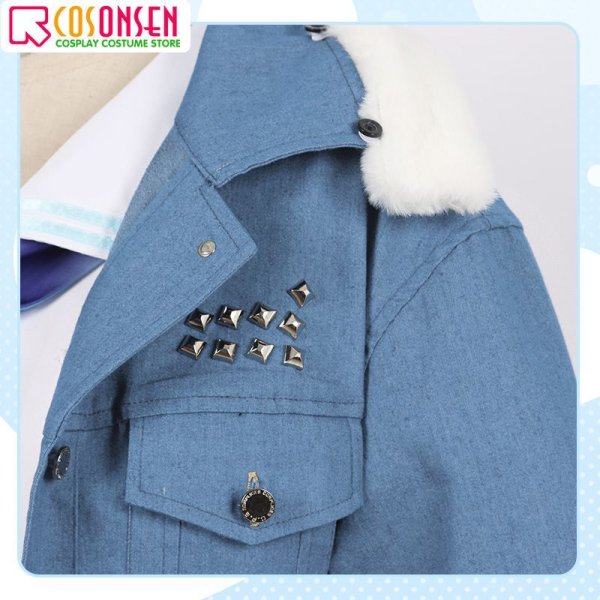 画像7: 【25%OFF】ホロライブ hololive 3期生 兎田ぺこら 新衣装 セーラー服 コスプレ衣装