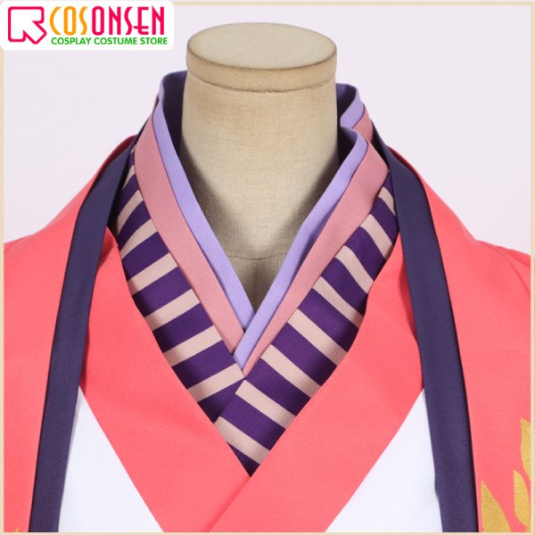 画像9: 【25%OFF】鬼滅の刃 主人公 竈門禰豆子 陰陽師コラボレーション コスプレ衣装