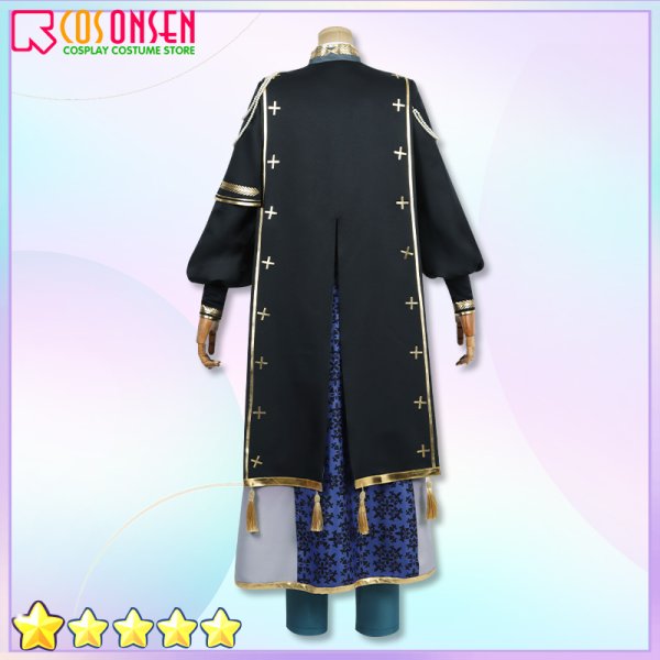 画像5: 【25%OFF】あんさんぶるスターズ! あんスタ SHUFFLE×静寂の黒雪  Noir Neige 乱凪砂 礼瀬マヨイ コスプレ衣装