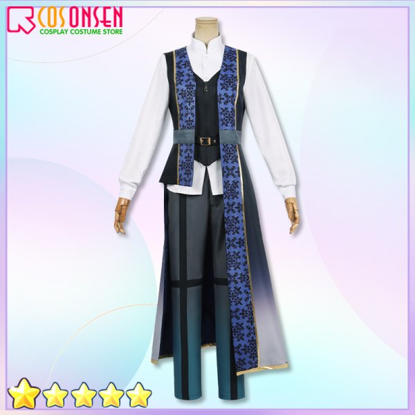 画像6: 【25%OFF】あんさんぶるスターズ! あんスタ SHUFFLE×静寂の黒雪  Noir Neige 乱凪砂 礼瀬マヨイ コスプレ衣装