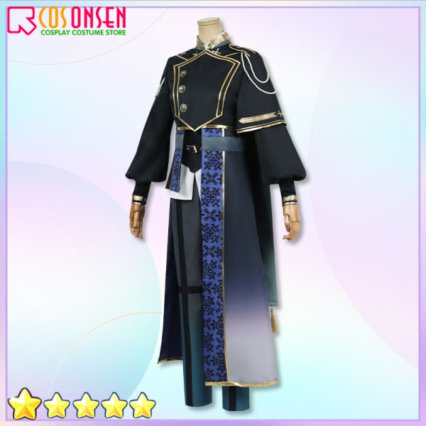 画像3: 【25%OFF】あんさんぶるスターズ! あんスタ SHUFFLE×静寂の黒雪  Noir Neige 乱凪砂 礼瀬マヨイ コスプレ衣装