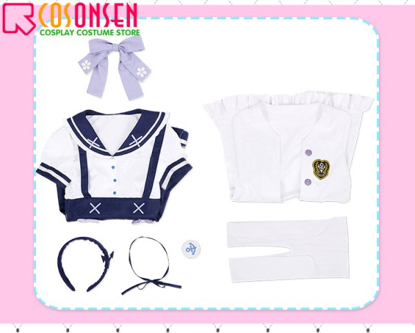 画像17: 【25%OFF】ホロライブ hololive 2期生 湊あくあ 私服 コスプレ衣装