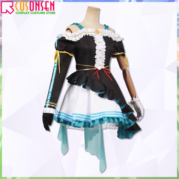 画像4: 【25%OFF】ウマ娘 プリティーダービー メジロアルダン 勝負服 コスプレ衣装