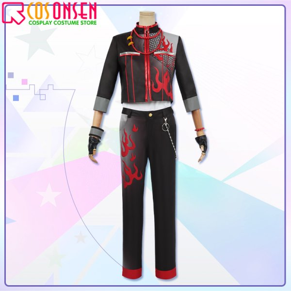 画像5: 【25%OFF】あんさんぶるスターズ! あんスタ フィーチャースカウト 鬼龍紅郎 軌跡を纏う コスプレ衣装