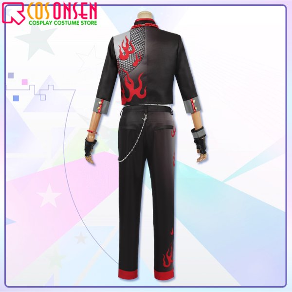 画像6: 【25%OFF】あんさんぶるスターズ! あんスタ フィーチャースカウト 鬼龍紅郎 軌跡を纏う コスプレ衣装