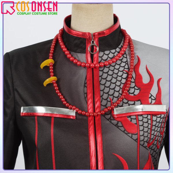 画像11: 【25%OFF】あんさんぶるスターズ! あんスタ フィーチャースカウト 鬼龍紅郎 軌跡を纏う コスプレ衣装