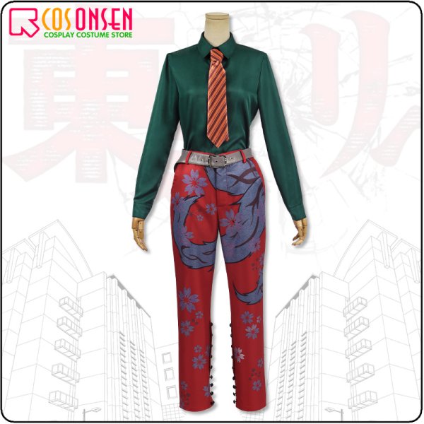 画像7: 東京卍リベンジャーズ 東リベ TOKYO 卍 REVENGERS EXHIBITION 九井一 コスプレ衣装