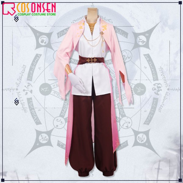 画像2: Fate/Grand Order FGO ホワイトデー 概念礼装『一夜の夢』 マーリン コスプレ衣装