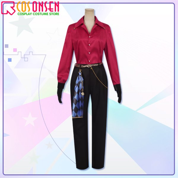 画像7: 【25%OFF】あんさんぶるスターズ!! あんスタ スカウト!怪盗フェイク コランダム.K 羽風薫 コスプレ衣装