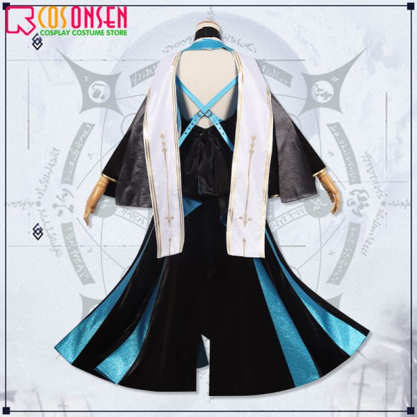 画像5: 【25％OFF】Fate/Grand Order FGO モルガン 冬の女王(王冠付き) コスプレ衣装
