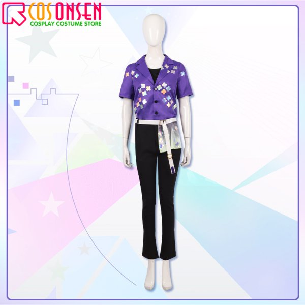 画像7: 【25%OFF】あんさんぶるスターズ!! あんスタ シャッフル 月都スペクタクル「ムーンライトディスコ」 巴日和 風早巽 氷鷹北斗 鳴上嵐 深海奏汰 コスプレ衣装