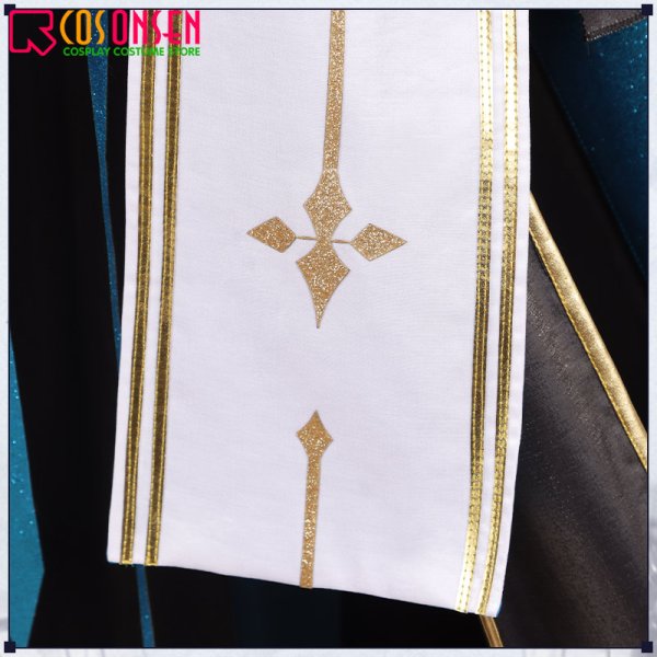 画像9: 【25％OFF】Fate/Grand Order FGO モルガン 冬の女王(王冠付き) コスプレ衣装