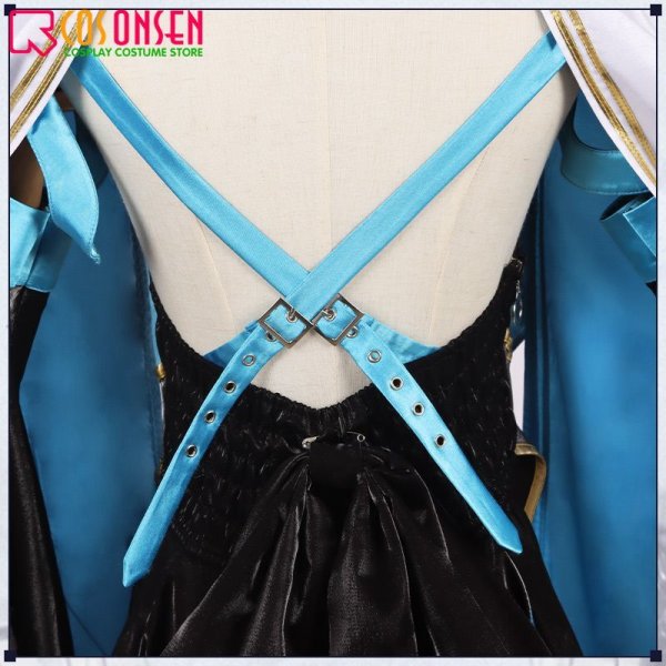 画像11: 【25％OFF】Fate/Grand Order FGO モルガン 冬の女王(王冠付き) コスプレ衣装