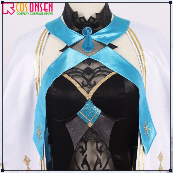 画像6: 【25％OFF】Fate/Grand Order FGO モルガン 冬の女王(王冠付き) コスプレ衣装