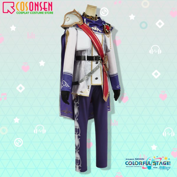 画像4: 【25%OFF】プロセカ ナイツ・オブ・ホワイト シヴァルラス・シュヴァリエ 天馬司 コスプレ衣装