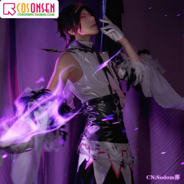 画像4: 【25％OFF】バーチャルYouTuber vtuber Shu シュウ コスプレ衣装 腰飾りなし