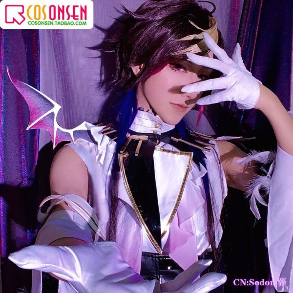 画像5: 【25％OFF】バーチャルYouTuber vtuber Shu シュウ コスプレ衣装 腰飾りなし