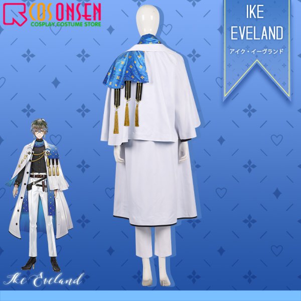 画像3: 【25%OFF】バーチャルYouTuber vtuber Ike アイク コスプレ衣装