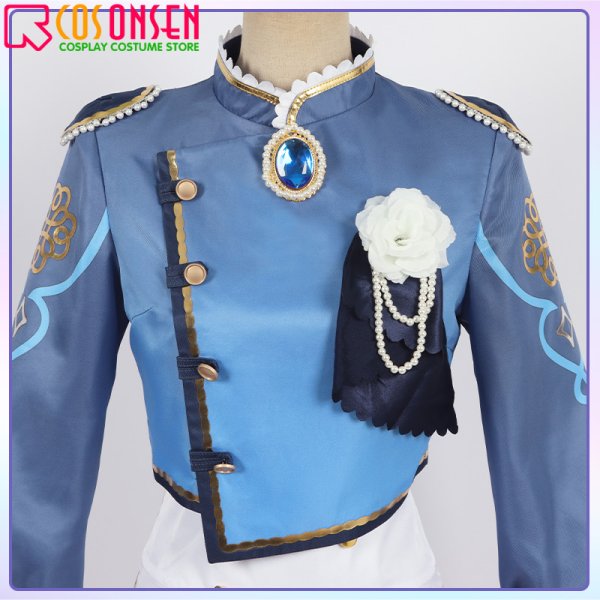 画像5: 【25%OFF】あんさんぶるスターズ あんスタ スカウト!ホワイトブリム 巴日和 天祥院英智 コスプレ衣装