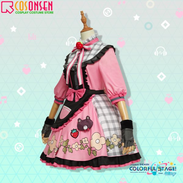 画像3: 【25%OFF】プロセカ リトルストロベアリー アナザー1 コスプレ衣装