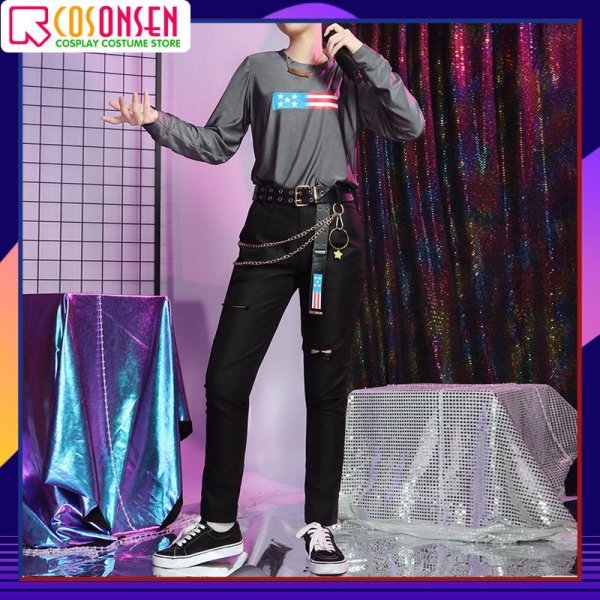 画像6: 【25%OFF】あんさんぶるスターズ!! あんスタ 7周年 CrazyB UNDEAD カバー 「U.S.A.」ライブ衣装 コスプレ衣装