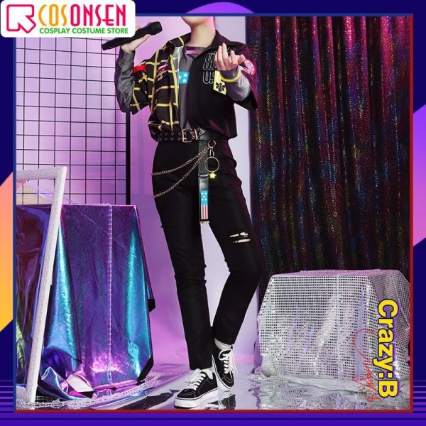 画像3: 【25%OFF】あんさんぶるスターズ!! あんスタ 7周年 CrazyB UNDEAD カバー 「U.S.A.」ライブ衣装 コスプレ衣装