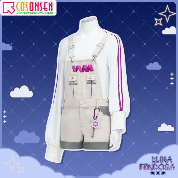 画像3: 【25%OFF】バーチャルYouTuber vtuber Elira エリーラ コスプレ衣装
