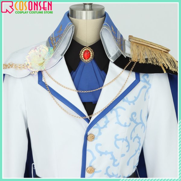 画像8: 【25%OFF】プロセカ ナイツ・オブ・ホワイト ノウブル・パラディン 東雲彰人 コスプレ衣装