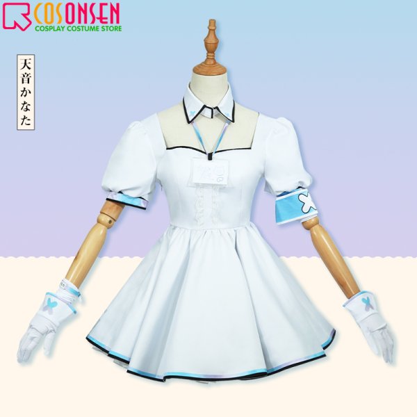 画像5: 【25%OFF】ホロライブ hololive 4期生 天音かなた ナース服 コスプレ衣装