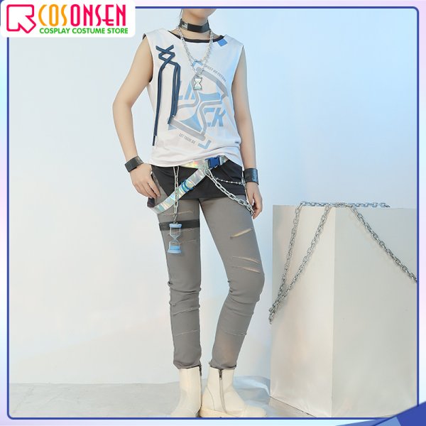 画像4: 【25%OFF】あんさんぶるスターズ!! あんスタ×時光代理人 -LINK CLICK コラボ 大神晃牙 コスプレ衣装