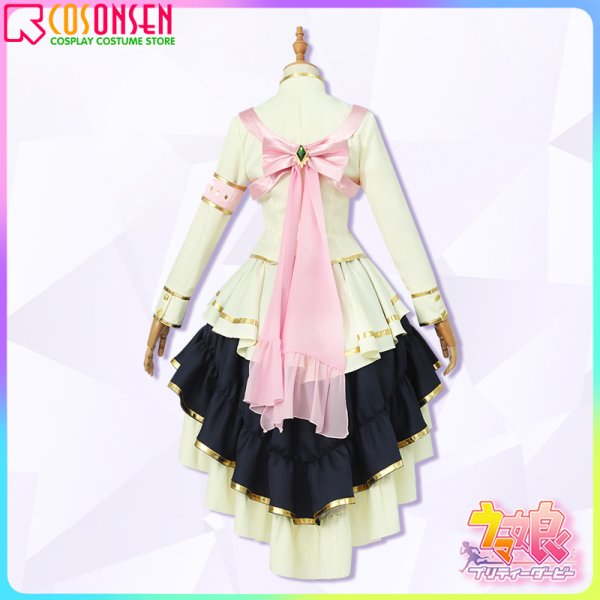 画像4: 【20％OFF】ウマ娘 プリティーダービー 白く気高き激励の装 キングヘイロー コスプレ衣装