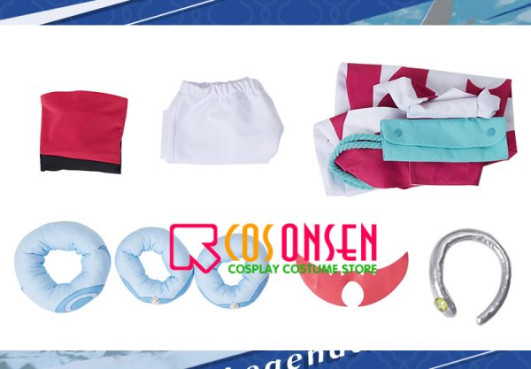 画像7: 【25%OFF】ポケモン レジェンズ アルセウス カイ Irida コスプレ衣装