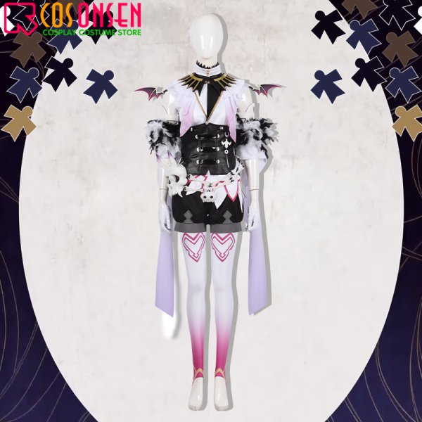 画像7: 【25％OFF】バーチャルYouTuber vtuber Shu シュウ コスプレ衣装 腰飾りなし