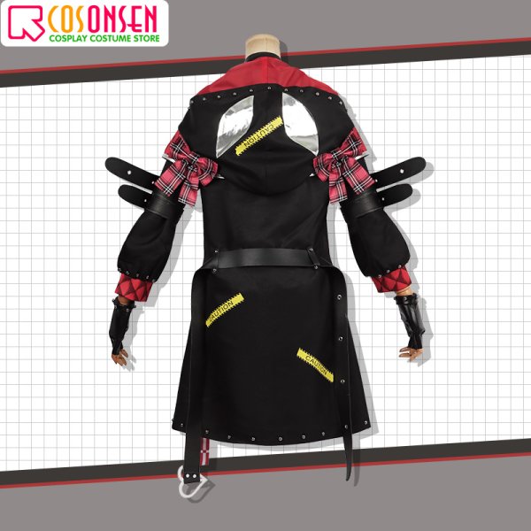 画像4: ホロライブ hololive 6期生 沙花叉クロヱ コスプレ衣装