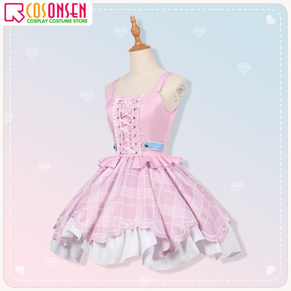 画像6: 【20％OFF】バーチャルYouTuber vtuber 天宮 あまみゃ新衣装 コスプレ衣装