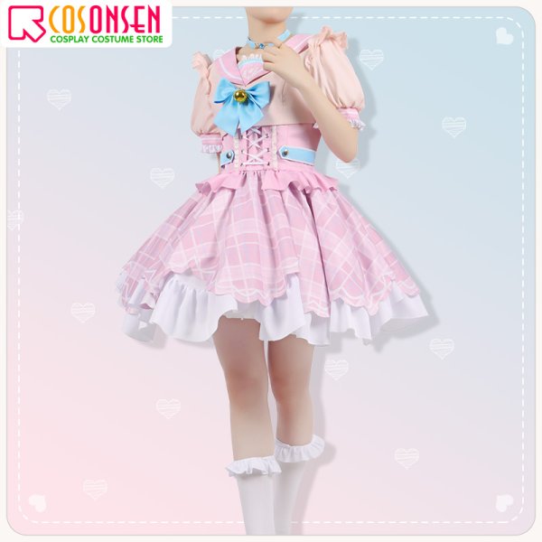 画像4: 【20％OFF】バーチャルYouTuber vtuber 天宮 あまみゃ新衣装 コスプレ衣装